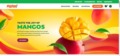 National Mango Board Launches Interactive Website For National Mango