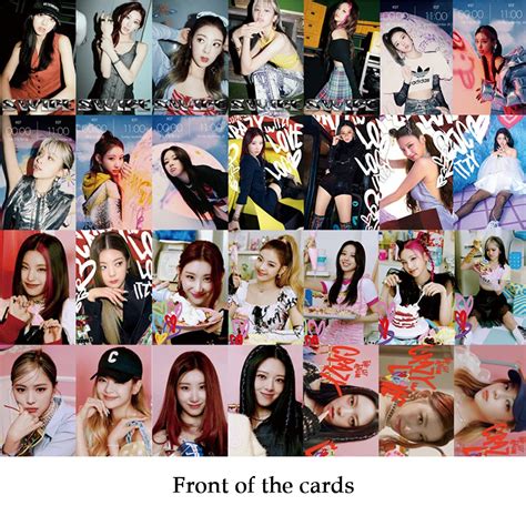 ITZY LOMO Cards 55pcs ITZY CRAZY IN LOVE New Album Photocard KPOP ITZY