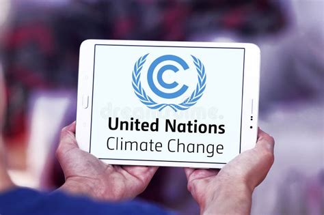 Onu Changement Climatique Unfccc Cop Image Ditorial Image Du