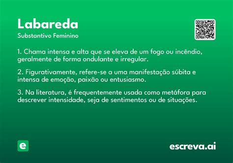 O Que Significa Labareda - Labareda - Significado e Sinônimo - escreva.ai