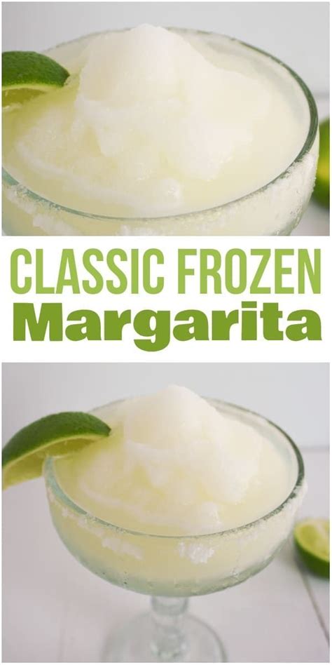 Classic Frozen Margarita Recipe Artofit