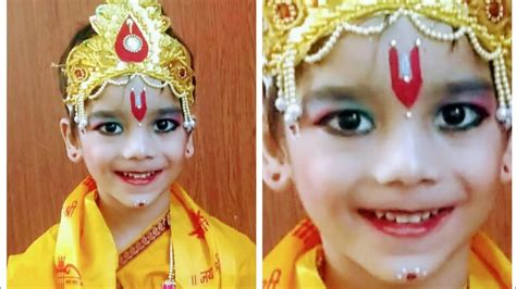 Krishna Makeupkanha Makeup Lookkrishna Makeup Tutorialjanamashtmi