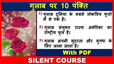 Sentences About Rose Flower In Hindi Best Flower Site