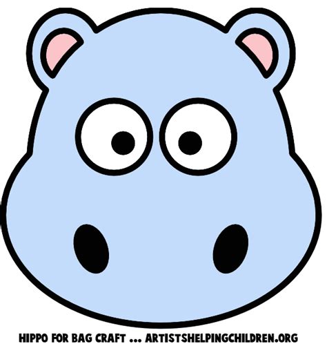 Easy Hippo Drawing Free Download On Clipartmag