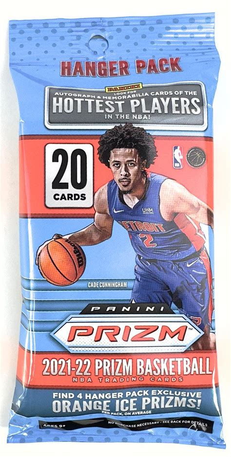 202122 Panini Prizm Basketball Hanger Pack Da Card World