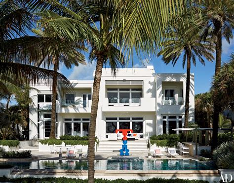 Fashion Designer Tommy Hilfigers Vibrant House In Miami