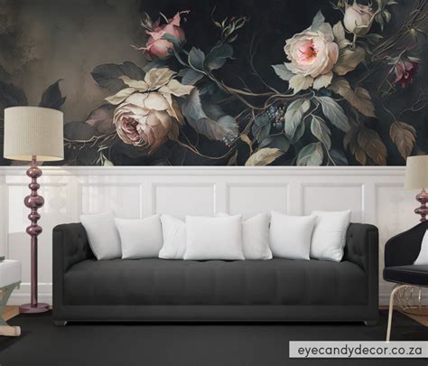 Dark Rose wallpaper - Eye Candy Decor