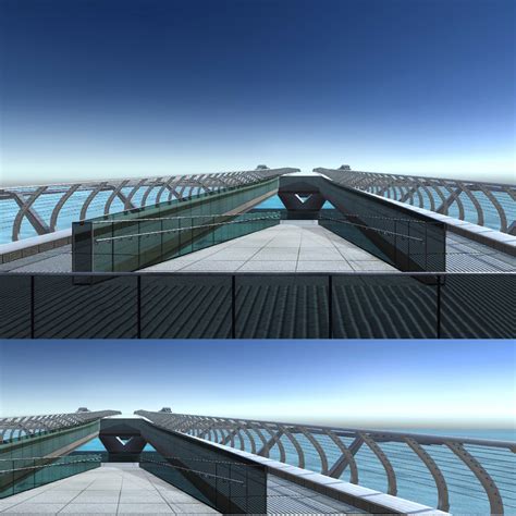 MILLENNIUM BRIDGE - Extended License 3D Game Models : OBJ : FBX 3D ...