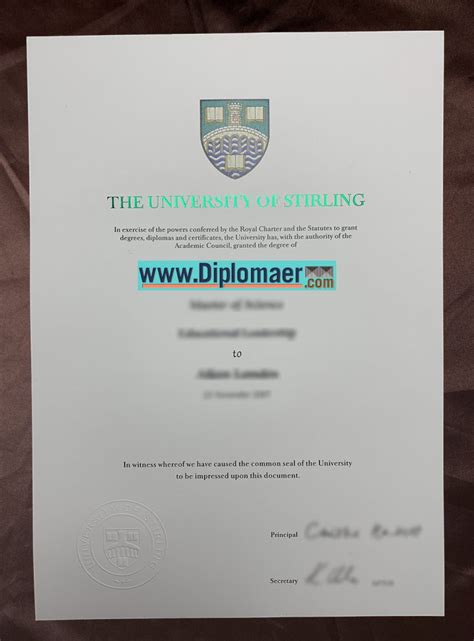 Getting A Fake University Of Stirling Degree Can Help Your Job Buy