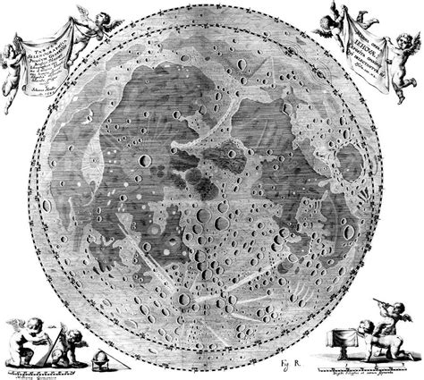 Hevelius S Moon Map Photograph By Royal Astronomical Society Science