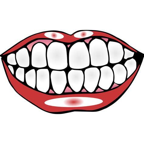 Mouth And Teeth PNG, SVG Clip art for Web - Download Clip Art, PNG Icon ...