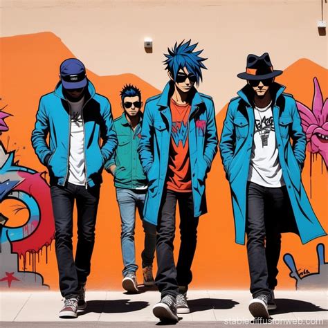 Gorillaz Style Prompts Stable Diffusion Online