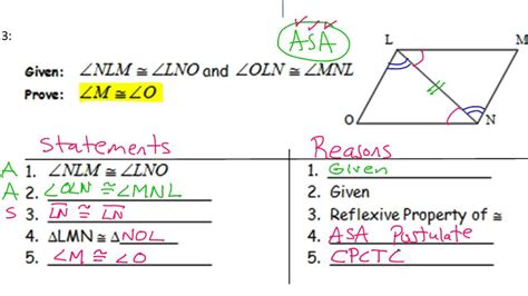 Day Hw Proving That Corresponding Parts Of Congruent Triangles Are