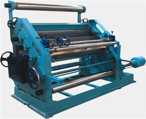 Single Facer Paper Corrugation Machine Davindra Industries