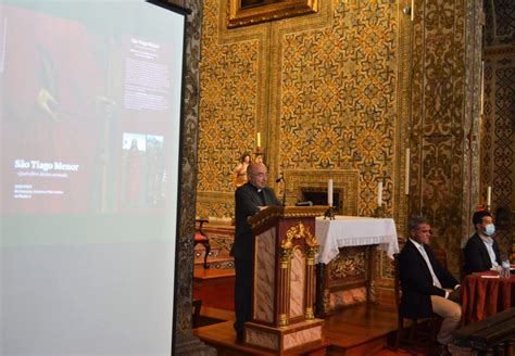 D Nuno Br S Na Apresenta O Do Livro S O Tiago Menor Querubim Divino