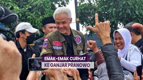 Harga Beras Kian Mencekik Emak Emak Di Palembang Curhat Ke Ganjar