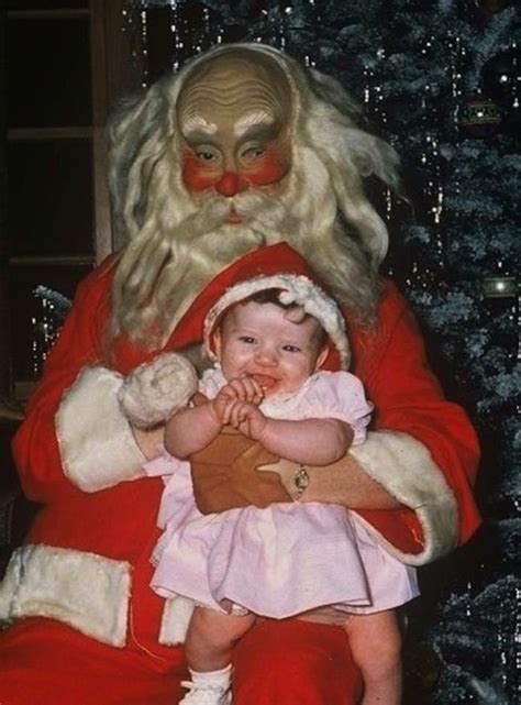 These 30 Creepy Vintage Santa Claus Photos That Will Give You