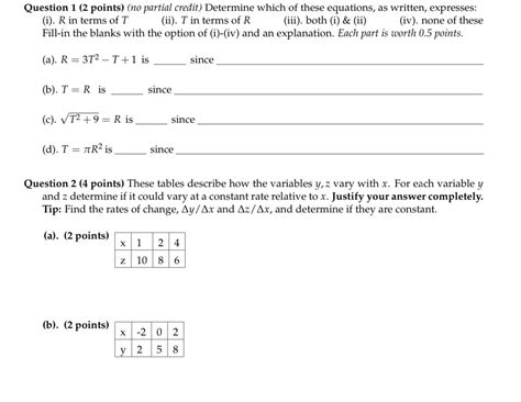 Solved Question 1 2 Points No Partial Credit Determine