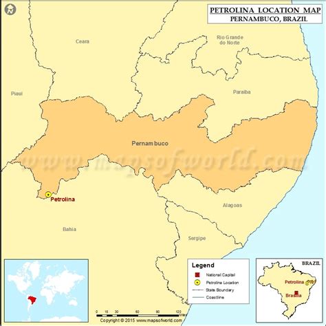 Mapa Do Munic Pio De Petrolina Pernambuco Fonte Ibge