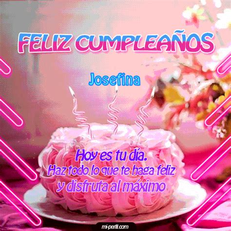 Feliz Cumpleaños III Josefina