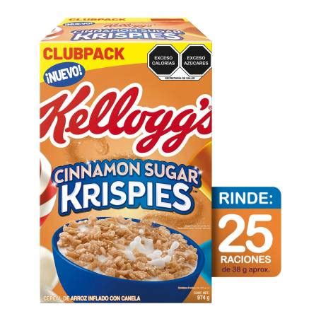 Cereal Kellogg's Cinnamon Sugar Krispies 974 g | Sam's Club