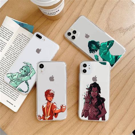 Avatar The Last Airbender Clear Phone Case Transparent Soft For Iphone