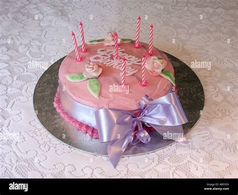 7 Year Old Birthday Cake Hi Res Stock Photography And Images Alamy