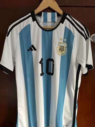 Camiseta Argentina Original Mundial Qatar Messi En Venta En