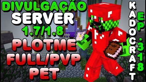 Divulga O De Server Minecraft Clan Full Pvp Pet E Plotme