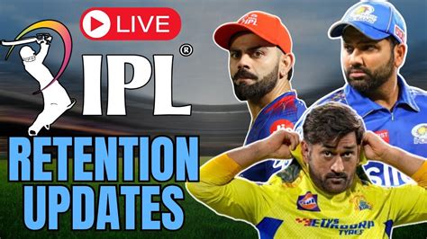 Live Virat Kohli Returns As RCB Captain IPL Retention 2025