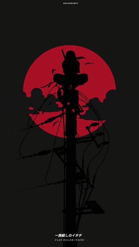 Itachi Silhouette Wallpapers - Top Free Itachi Silhouette Backgrounds ...