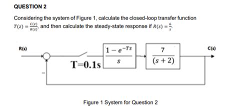 Answered Question 2 Considering The System Of… Bartleby