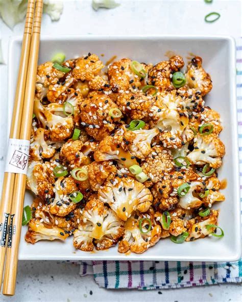 Sweet And Spicy Baked Cauliflower Recipe Healthy Fitness Meals