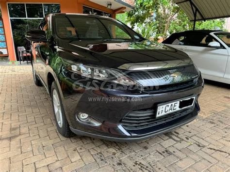 Toyota Harrier Used 2014 Hybrid Rs 18500000 Sri Lanka