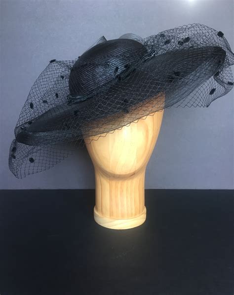 Sale Funeral Hat With Veil In Stock