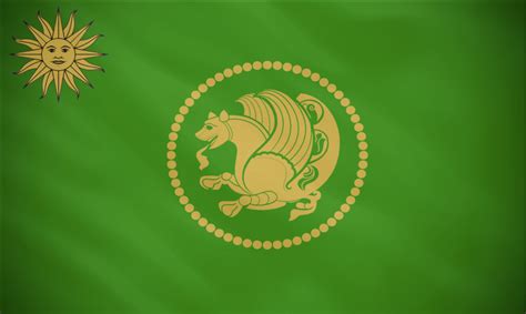 Alternate Pahlavi Flag by NikephorosDiogenes on DeviantArt