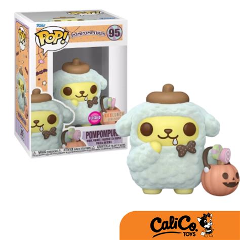 Funko Pop Sanrio Pompompurin Halloween Flocked Boxlunch Exclusive