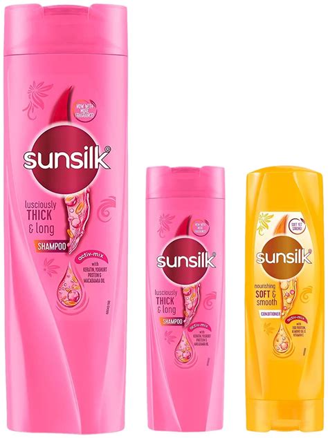 Buy Sunsilk Lusciously Thick And Long Shampoo 360 Ml And Sunsilk Nourishing