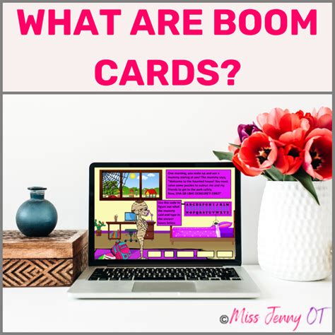 What Are Boom Cards And How Do They Work Miss Jenny Ot