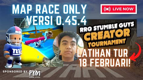 Race Map Block Dash Only Yuk Mabar Stumble Guys Indonesia Live