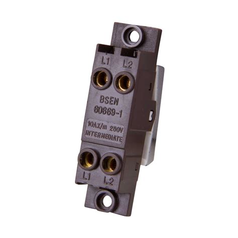 Lga Selectric 10a 1 Gang Intermediate X Rated Switch Module Polished Chrome M 206 Pc Cef