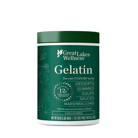 Culinary Beef Gelatin Grass Fed And Pasture Raised Great Lakes Wellness