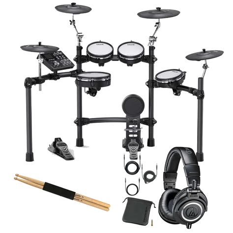 Nux Dm X Professional Digital Drum Audio Technica Ath M X Drum