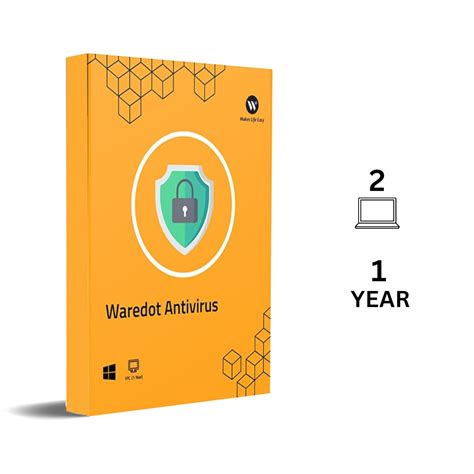waredot antivirus  laptop   user  year antivirus software