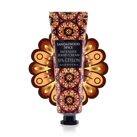 Spa Ceylon Ayurveda Sandalwood Spice Intensive Hand Cream G