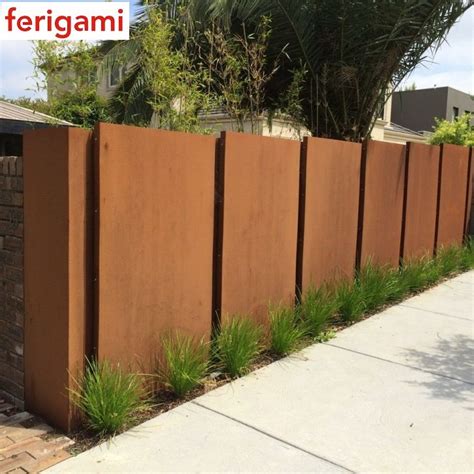 Les Clotures Corten FERIGAMI Et Palissades Corten FERIGAMI Cloture