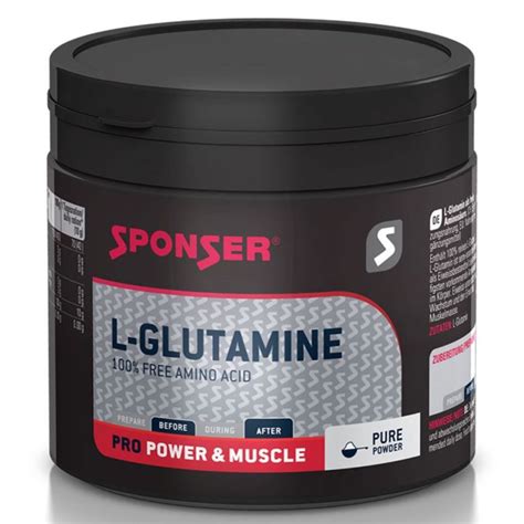 Sponser L Glutamine Pure G Kraft Muskelaufbau