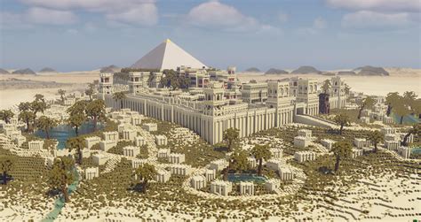 Ancient Egyptian City Minecraft