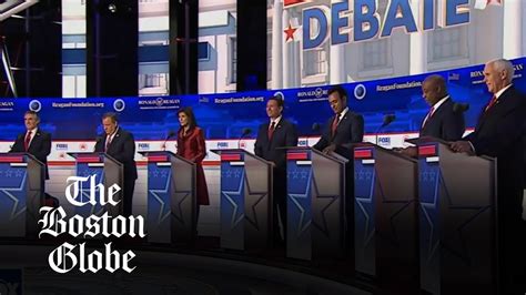 Highlights From The Second Republican Presidential Debate Youtube