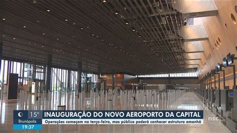 Novo aeroporto de Florianópolis é inaugurado em evento fechado para